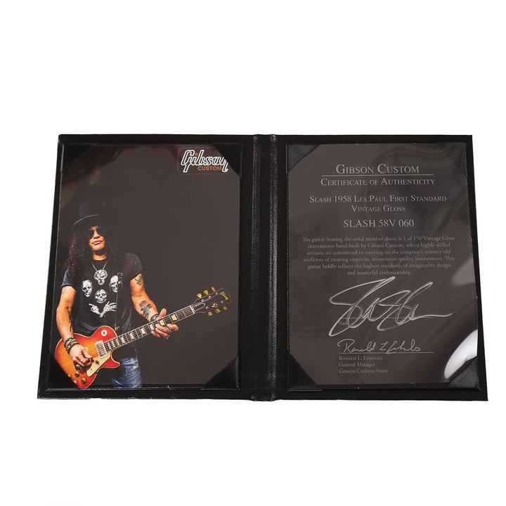 Gibson Custom Shop Slash 1958 Les Paul First Standard Vintage Gloss 2017