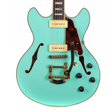 D'Angelico Excel DC Shoreline Semi-Hollow Bigsby Surf Green 2017