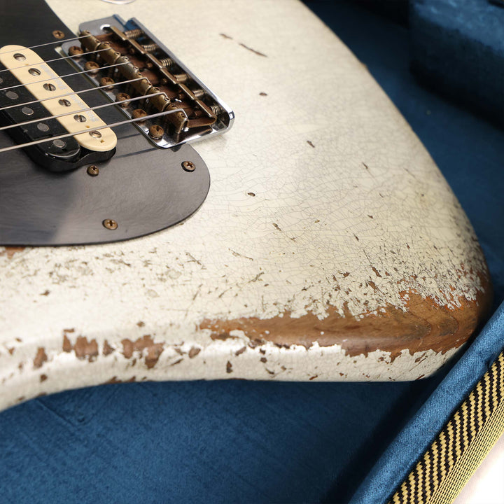Fender Custom Shop 1969 Stratocaster Heavy Relic Frost White