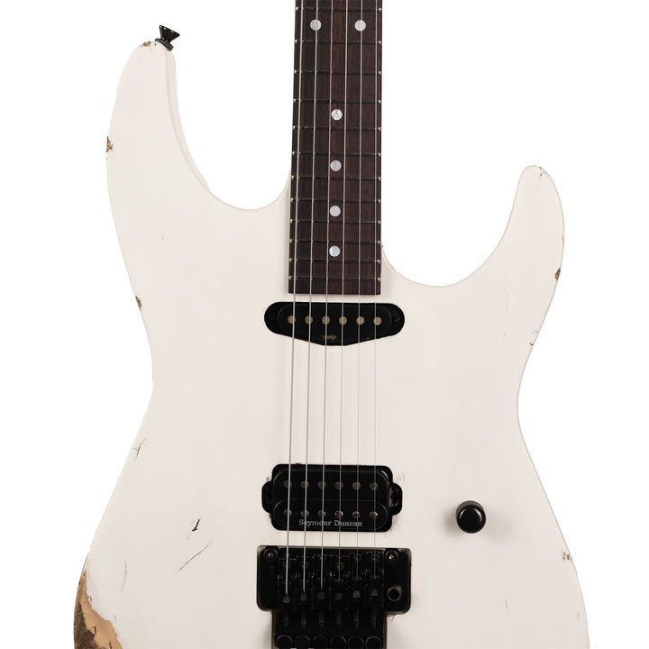 ESP Custom Shop George Lynch Tiger Aged White
