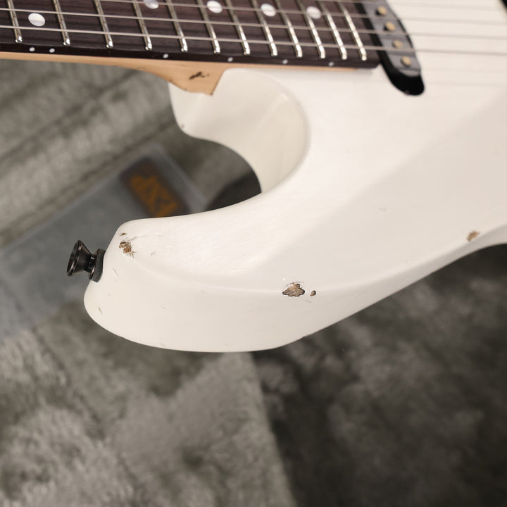 ESP Custom Shop George Lynch Tiger Aged White