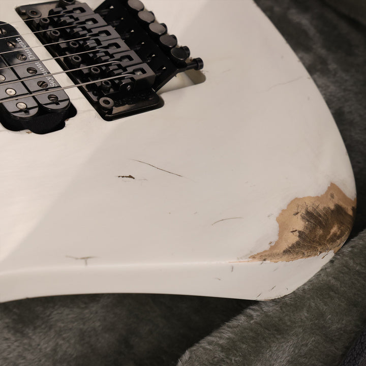 ESP Custom Shop George Lynch Tiger Aged White