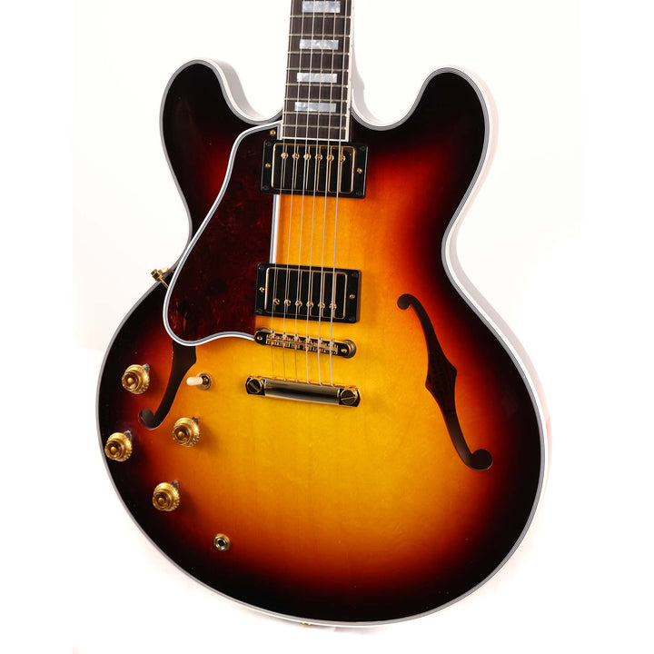 Gibson Custom Shop 1959 ES-355 Reissue Left-Handed Gloss Bourbon Burst